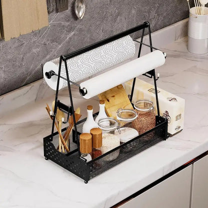 Grill Caddy For Outdoor Grill Camping Utensils Storage Caddy Barbecue Tool Caddy Camping Must-Haves Storage Caddy For Camping