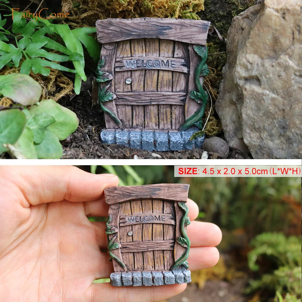 Miniature Garden Fairies Figurines Resin Mini Fairy Statue Figure Fairy Garden Ornaments Decorations Accessories