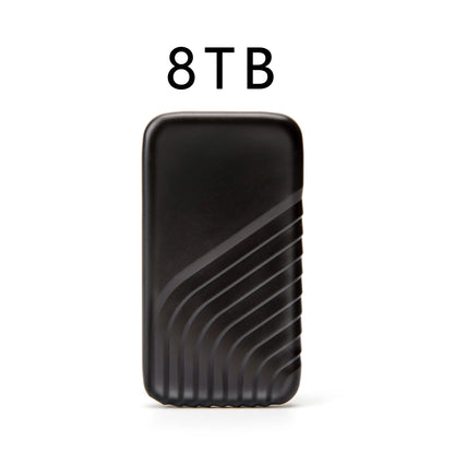 Portable External SSD 2TB 4TB High Speed USB 3.1 Mobile Solid State Drive Cross‑Device Data Storage For Notebook PC Mac