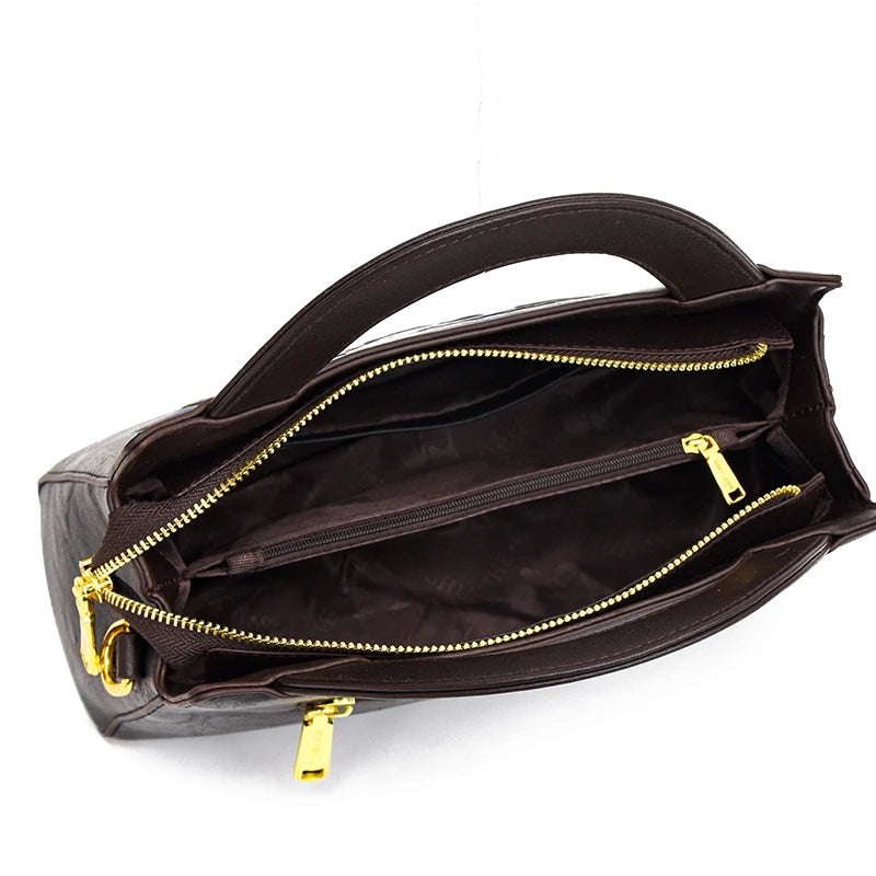 Fashion Phoenix Pattern Handbag Woman Luxury Ladies Shoulder Bags Designer Large Capacity Tote Quality Leather Crossbody Bag