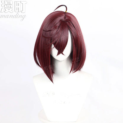 Momo Ayase Cosplay Costume Wig Anime Dandadan Dress Skirt School Uniform Earrings Choker Halloween Party for Girls Women