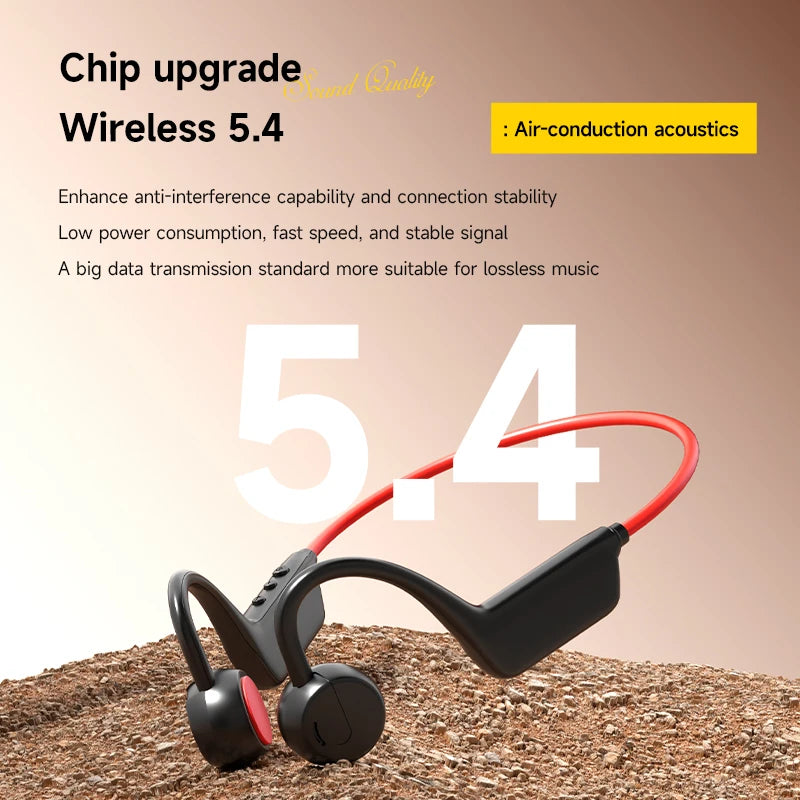 Real X8 Wireless Bone Conduction Headset Headphone IPX8 Bluetooth 5.3 For Swimming Waterproof Exercise Fitness Sports