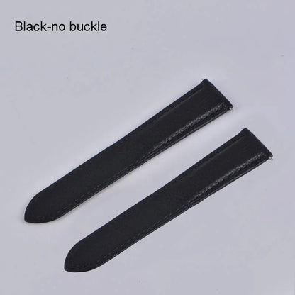 Watch strap soft cow leather for Cartie'r Tank/must/solo/santos watch band high-end quick release easy  install foldable buckle