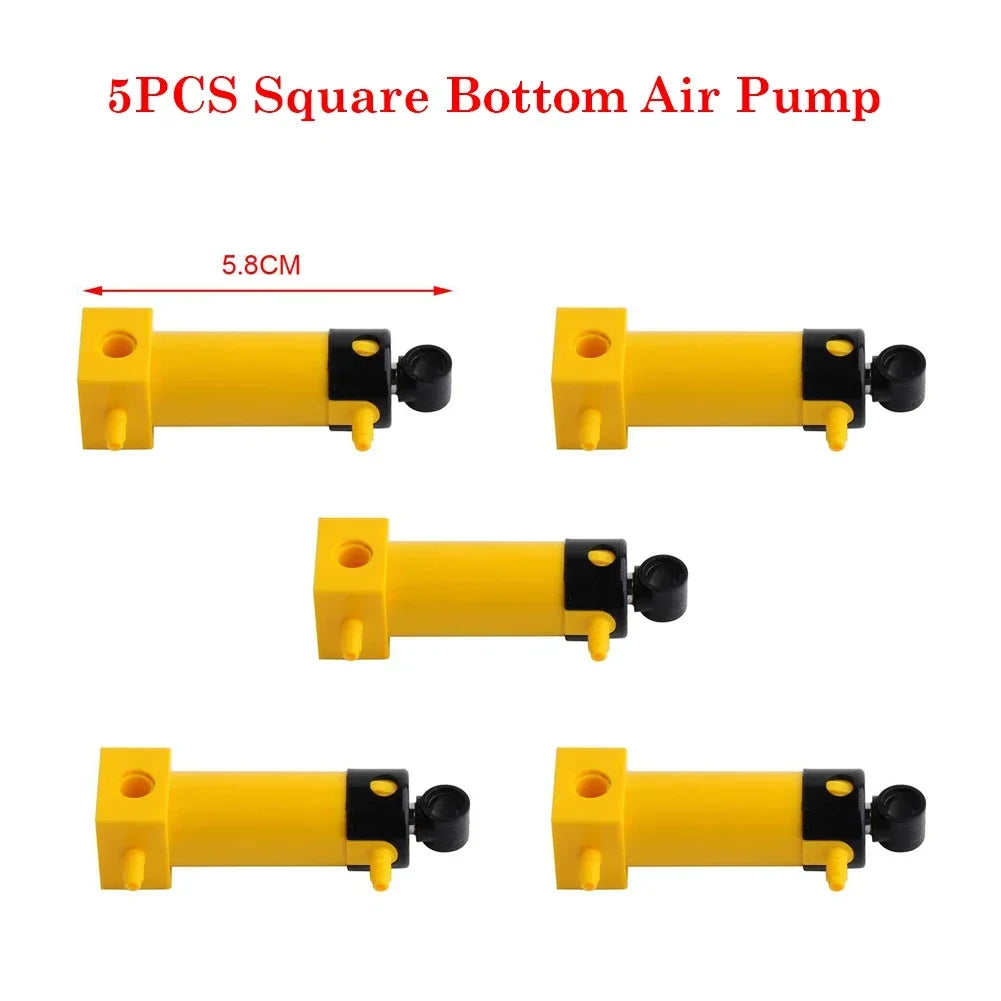 MOC Technical Hose Air Pump Tank Push Rod Putter Switch Piston Compatible With legoeds Pneumatic Parts 9641 42043 47225 61904