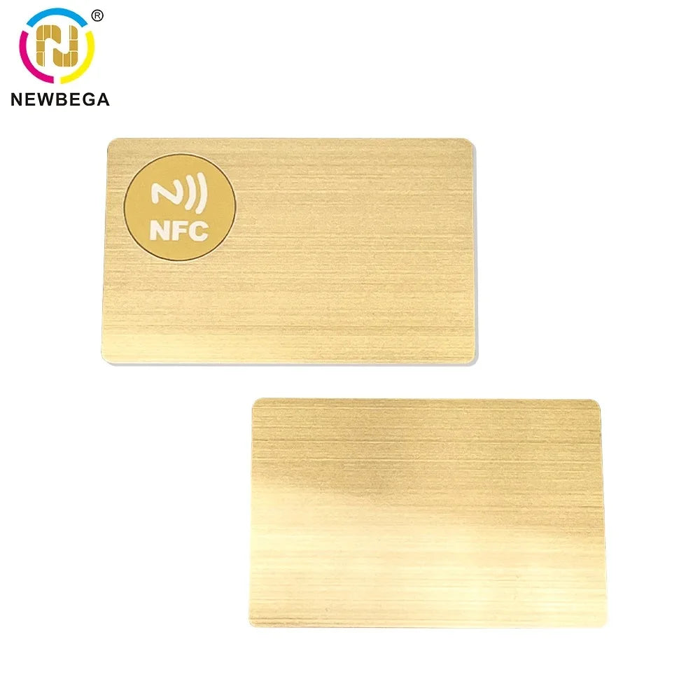 NFC Metal Card,NFC 216 Smart Business Social Digital Card,13.56MHZ,1PCS