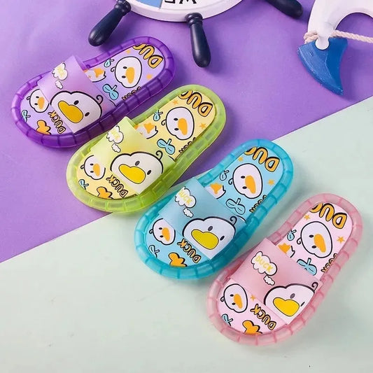 Flip Flops Toddler Light Up Slippers Children LED Kids Slippers Baby Bathroom Sandals Kids Shoes For Girl Boys
