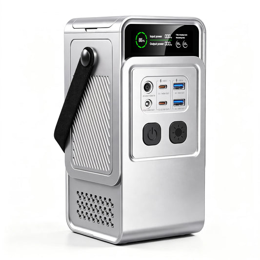 CTOLITY 200W Portable Power Station 192Wh Power Generator LED Light Emergency Solar Power Bank for Outdoor Camping Travel