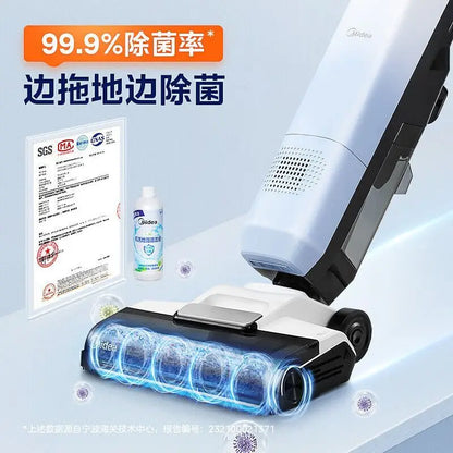 X5 floor scrubber, vacuum cleaner, mop and sweeper, household mopping machine, automatic cleaning electric wired mop