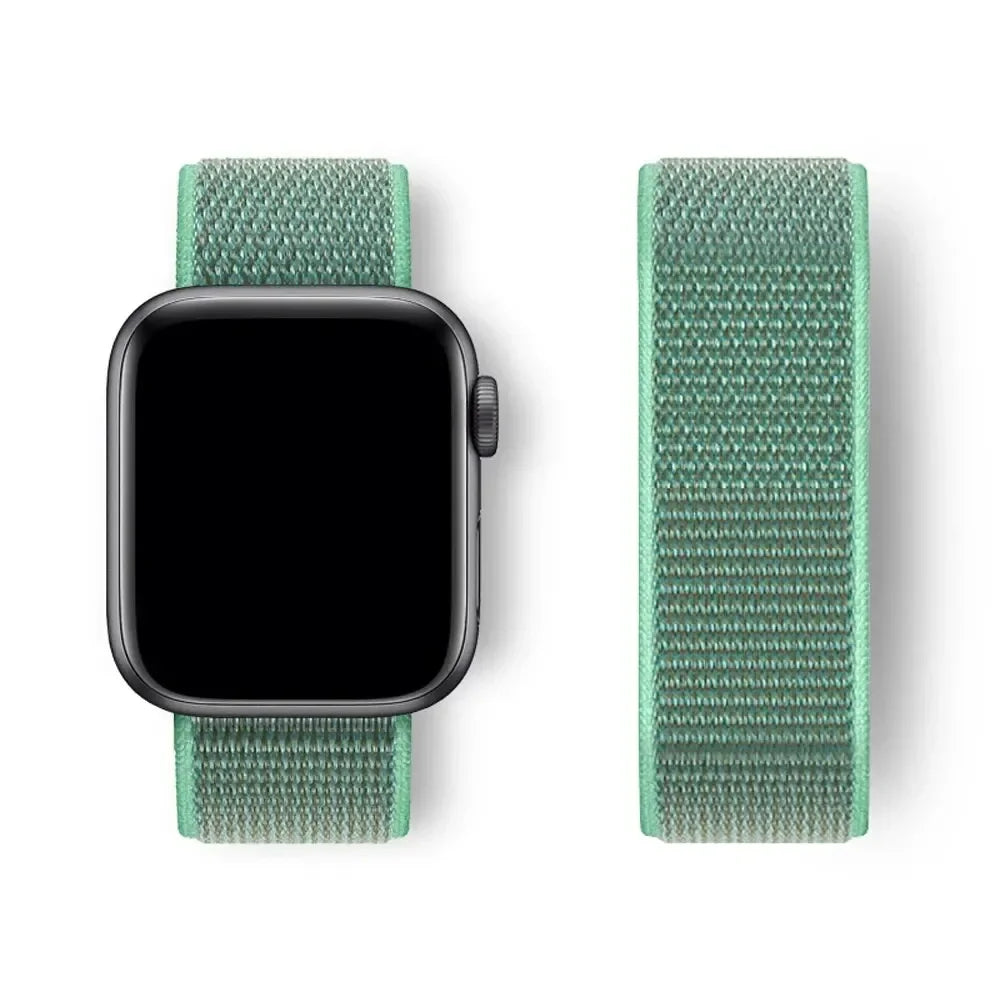 Nylon loop For Apple Watch Band Ultra-2 49mm 44mm 40mm 45mm 41mm Sport pride Bracelet iwatch Strap Series 9 8 se 7 6 5 4 3