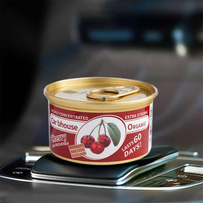 Organic Car Air Freshener Cans Long Lasting Fragrance Fiber Block Odor Eliminator for Auto Home Closet Aromatherapy Deodorant