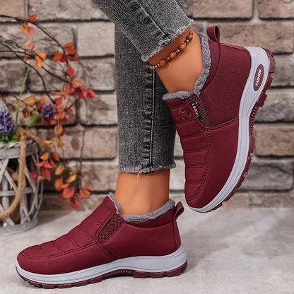 Ultra Soft Cozy Inner Anti Slip Outdoor Shoes, Fashion Cold Proof Comfort Booties For Daily Commute & Outdoor Activities