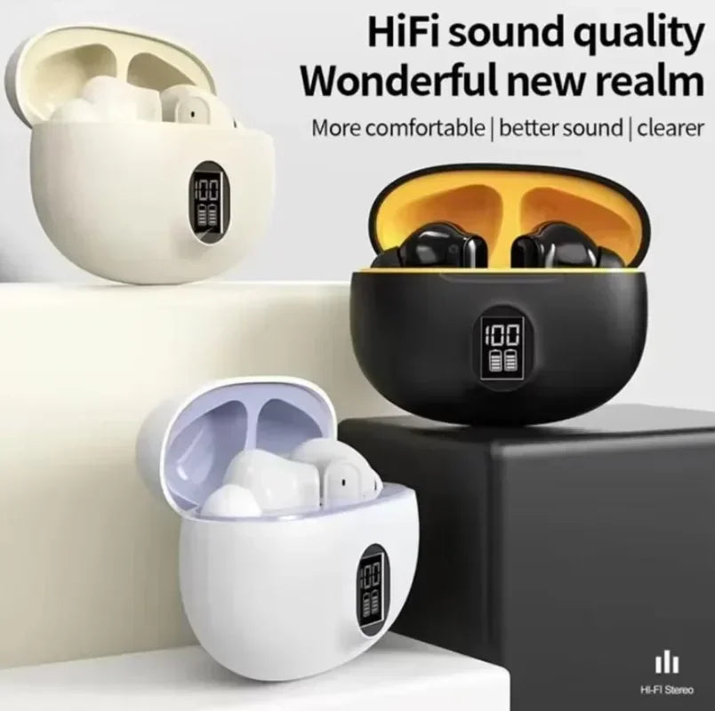 Original TWS Wireless Headphones Game Bluetooth Headphones with Microphone Noise Reduction High Fidelity Bass Earphones