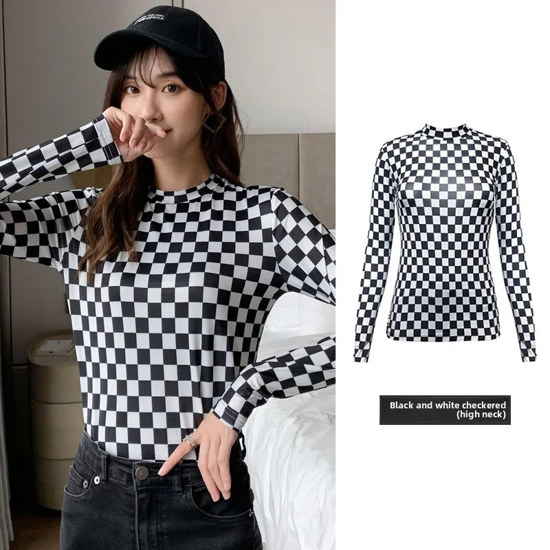 Sweet Two Piece Set Women American Retro Layered Outfit Long Sleeve Moon Print Top Ice Silk Pants Sexy Casual Autumn Fashion