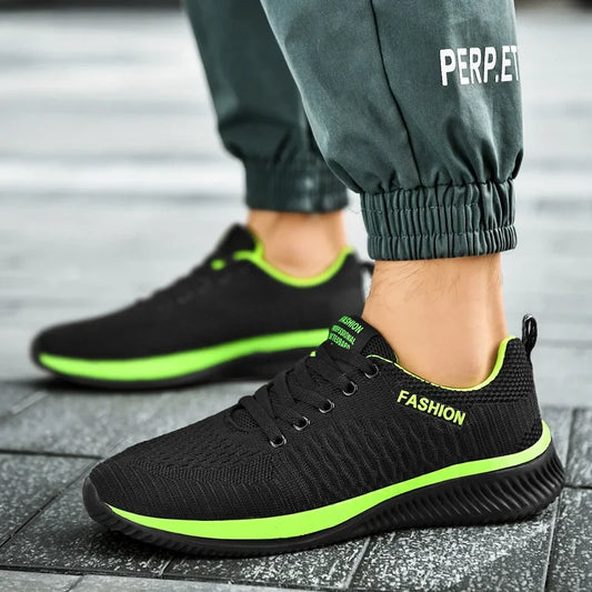 2023 Summer Mens Sports Shoes Breathable Casual Running Shoes Lightweight Non-Slip Comfortable Sports Fitness Shoes Zapatillas