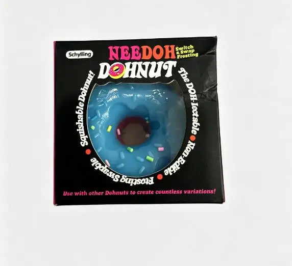 Nice Cube Nee Doh Squishy Squeeze Toy, Portable Stress Relief Sensory Fidget, Great for Kids & Adults with ADHD