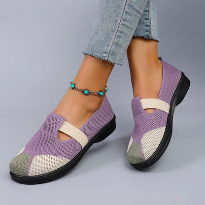 Women's summer breathable mesh flat shoes women's shoes casual sneakers shoes, clearance free shipping