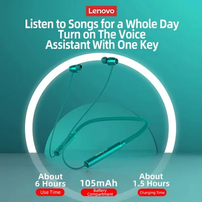 Origial Lenovo HE05X Bluetooth Earphones Earphone Waterproof Earplugs HIFI Sound Magnetic Neckband Headset Sports Headphone Gift