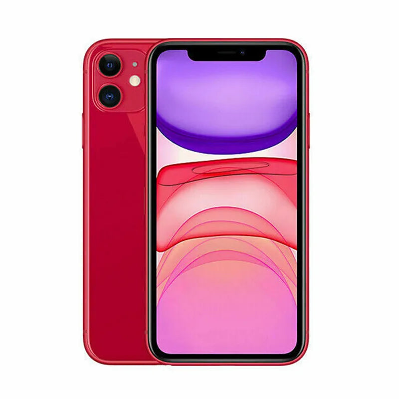 Apple iPhone 11 64/128/256GB ROM 6.1" Original Liquid Retina IPS LCD Face ID A13 IOS Genuine iPhone11 Unlocked 4G LTE Cellphone