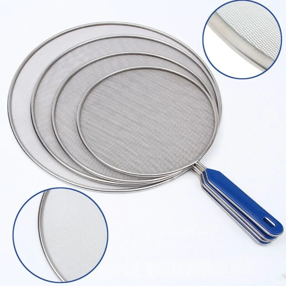 Grease Splatter Screen Guards Mesh Anti Splatter Guard Oil Net Splash Cover Pan Pot Frying Oil Cooking Cover Kitchen Tools