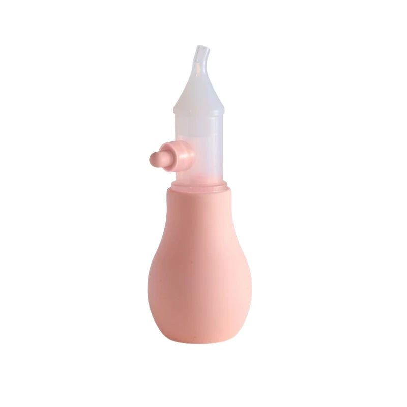 Silicone Nasal Aspirator for Baby Suction Pump Nose Cleaner Children Kids Soothing Nose Cleaning Device Nasal Cleaning Tools