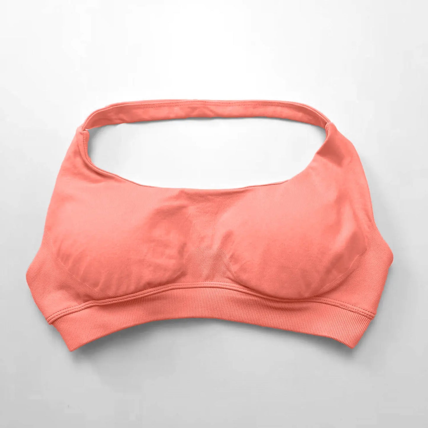NCLAGEN Sports Bra Women Sportswear Seamless Halter Top High Support Push-up Open Back Gym Wear Fitness Yoga Workout Underwear