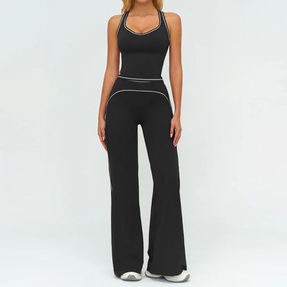 Yoga Suit 2PCS Women Tracksuits Sports Outfits Gym Clothes Running Sports Bra Suits Female Workout Yoga Clothes Athletic Wear