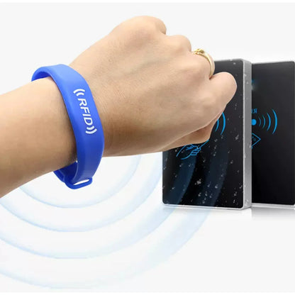 1Pcs CUID Gen2 Smart Chip Changeable Wristband RFID NFC Rewritable Tag 13.56Mhz 1K S50 Copy Token Clone Iso14443a Badge