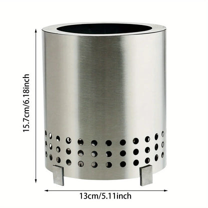 Camping Stove Tabletop Pit with Stand Outdoor Fireplaces Heater for