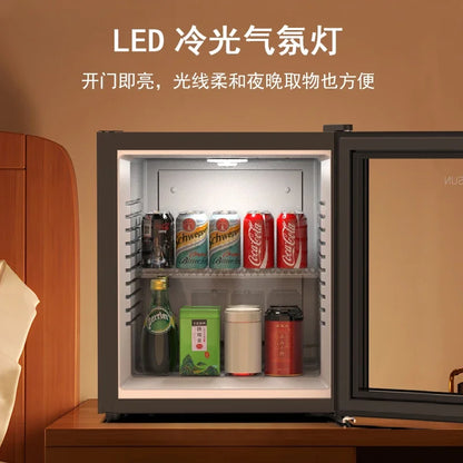 Household small mini food sample tea refrigerated fresh fresh-keeping cabinet silent small refrigerator mini refrigerator