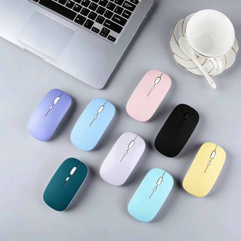 JP-Wireless Bluetooth keyboard ultra-thin and silent. Suitable for computers, tablets. Keyboard and mouse set for office use.