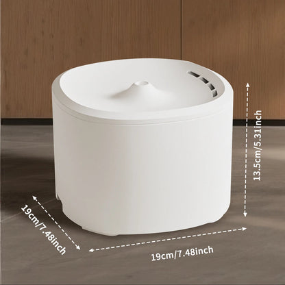 3L Automatic Pet Water Fountain with Ultra Quiet Pump and Circulating Filtration for Cats and Dogs