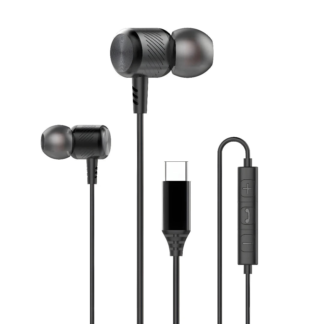 EARDECO Bass Wired Earphone Gaming Earbuds 3.5mm/typec Wired Headphones Stereo Noise Reduction Headphone Auriculares with mic