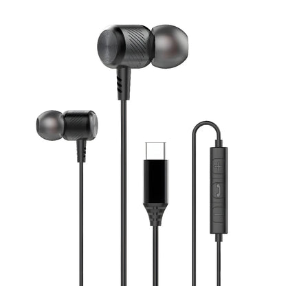 EARDECO Bass Wired Earphone Gaming Earbuds 3.5mm/typec Wired Headphones Stereo Noise Reduction Headphone Auriculares with mic