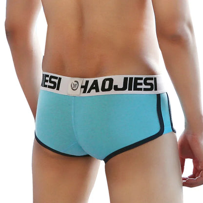 Men's underwear, men's underwear, square underwear, youth men's flat underwear, breathable, sporty, trendy, and personalized bot