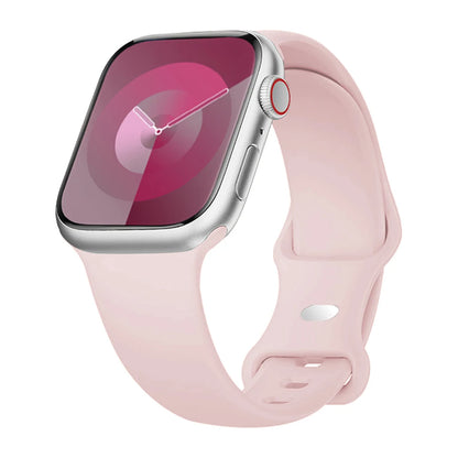 Silicone Strap For Apple Watch Bands 40mm 44mm 46mm 45mm 41mm 49mm 42 Correa Bracelet iWatch series ultra3 2 7 8 9 se 10 11 band