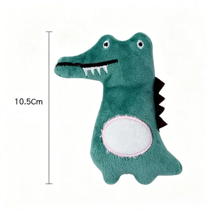 2026 Hot TK Viral Crocodile Plush Pet Toy Catnip Interactive Chew Toy for Dogs Cats