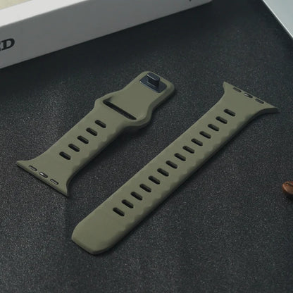 Sport Band For Apple Watch Ultra 9 8 7 6 SE 5 Soft Silicone Lightweight Bracelet Strap For iWatch 38MM 40MM 42MM 44MM 45MM 49MM