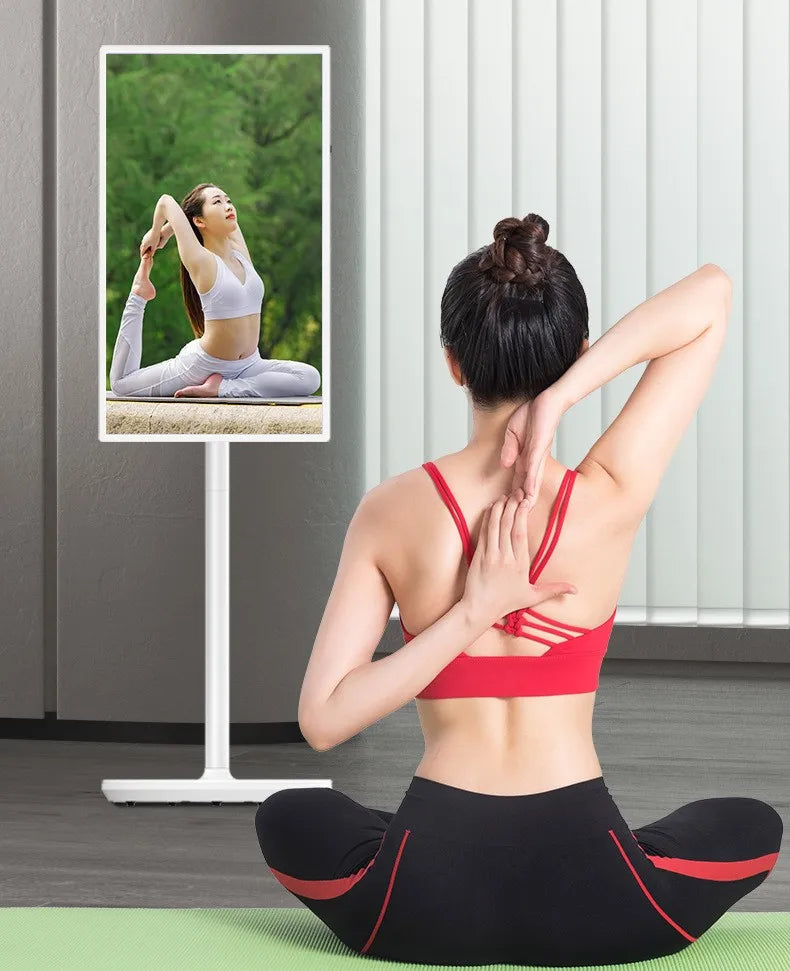 32 Inch Portable Smart Touchscreen TV Android 13 LCD Full HD Camera Battery Travel Exhibition Event Promotion Screen