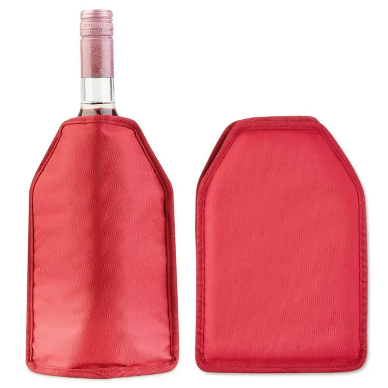 ABRU-Wine Sleeve Chiller Ice Wine Sleeve Reusable Bottle Cooler Black
