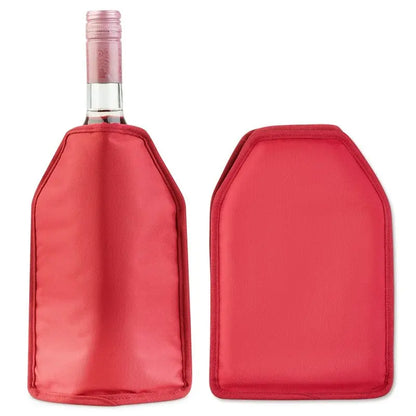 ABRU-Wine Sleeve Chiller Ice Wine Sleeve Reusable Bottle Cooler Black