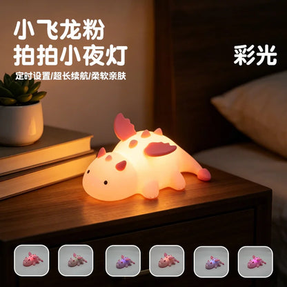 Kawaii Pusheen Night Light Desk Accessories Reading Light Table Lamp Glow in The Dark Christmas Gift Party Favor