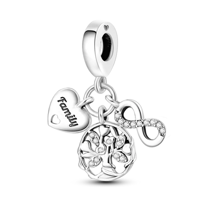 2026 Hot Sale Charms Bead 925 Sterling Silver Pink Butterfly Luminous Firefly Dangle Fit Bangle Bracelet Necklace DIY Jewelry