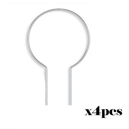 Round transparent acrylic plant stand, suitable for indoor and outdoor use, suitable for small climbing plants, etc.