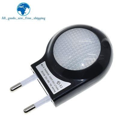 1/3pcs Mini Led Snail Night Light Auto Night Lamp Built-in Light Sensor Control Light Wall Lamp For Baby Kids Bedroom EU Plug