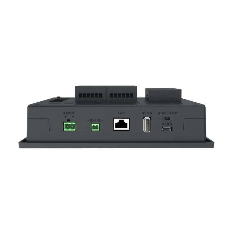 Samkoon All-in-One PLC Controller DC24V 10 Inputs 13 Outputs 4 High-Speed Pulse 4 PT100 Ethernet Remote Module Supported