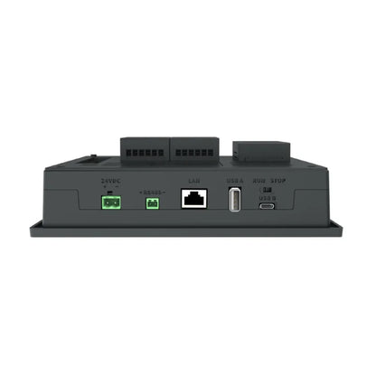 Samkoon All-in-One PLC Controller DC24V 10 Inputs 13 Outputs 4 High-Speed Pulse 4 PT100 Ethernet Remote Module Supported