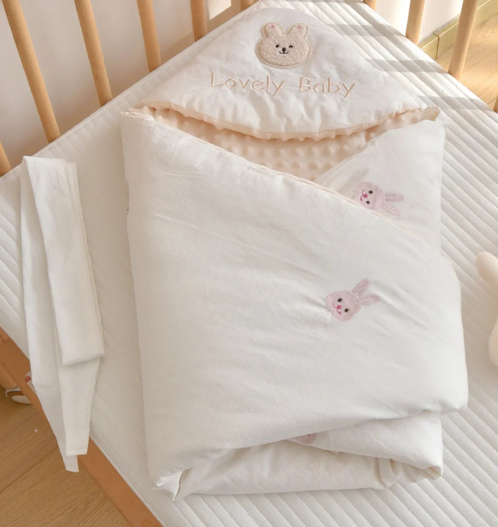 Newborn Baby Blanket Envelope Baby Receiving Blankets Boy Girl Cotton Soft Infant Swaddle Wrap Blankets For Stroller Crib Stuff