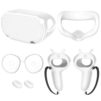 VR Protective Cover Elite Strap Head Strap Touch Controller Shell Case With Strap Handle Grip For Oculus Quest 2 Accessories