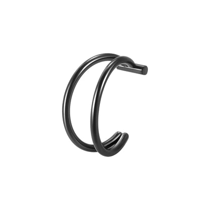 1PC Stainless Steel Fake Nose Ring Hoop Septum Rings Non-Pierced C Clip Lip Ring Earring Fake Nose Piercings Women Body Jewelry