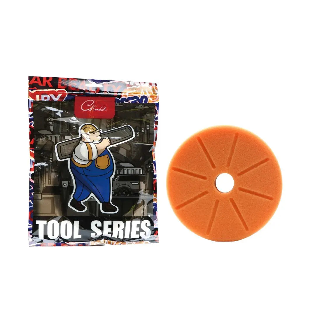 5 Inch Buffing Polishing Pads Flat Foam Sponge Waxing Pad Kit Tool For Car Polisher Buffer Auto Care Buffing Pads